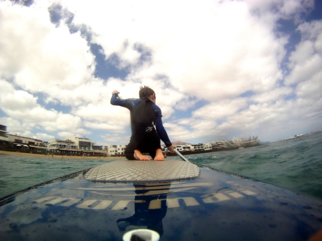 SUP plano horizontal